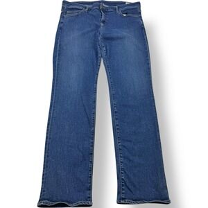 Aviator Vintage Indigo Blue Fly Straight 5 Pocket Jeans Made USA Men's‎ Sz 36x34